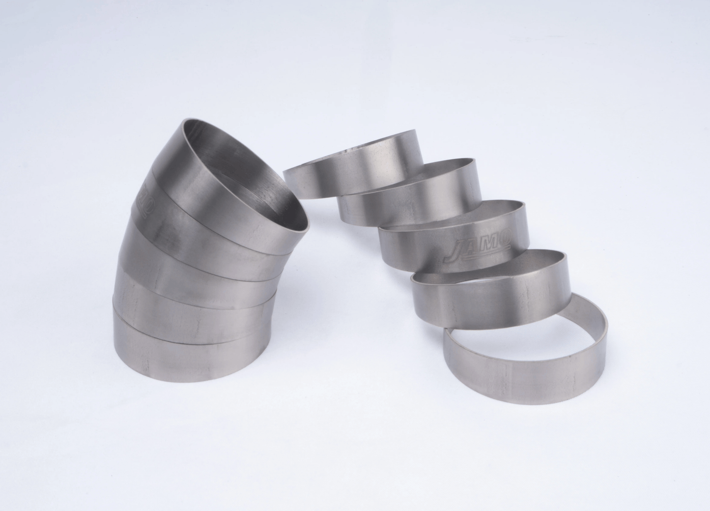 Titanium 45 degree pie cuts 1.5D image 0