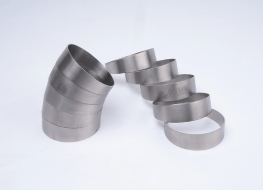 Titanium 45 degree pie cuts 1.5D image 0