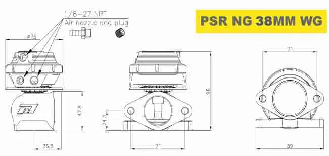 38mm New Gen Wastegate image 4