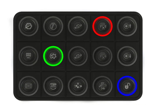 Ecumaster 15 Key Canbus Keyboard