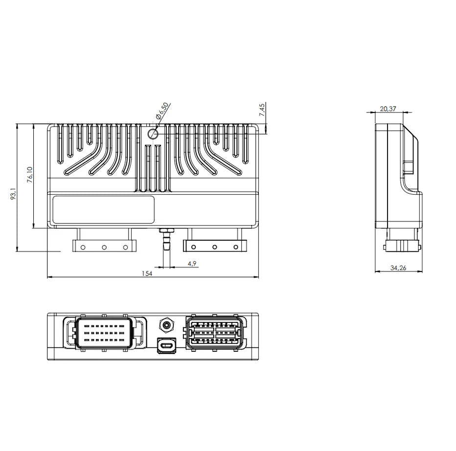 ECUMaster EMU Black ECU - New Version (USB C)