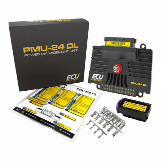 ECUMaster PMU-24 DL - Power Management Unit 24 Data Logging