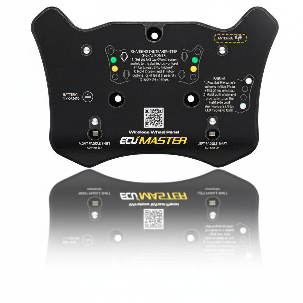ECUMaster RF Steering Wheel Panel - Wireless