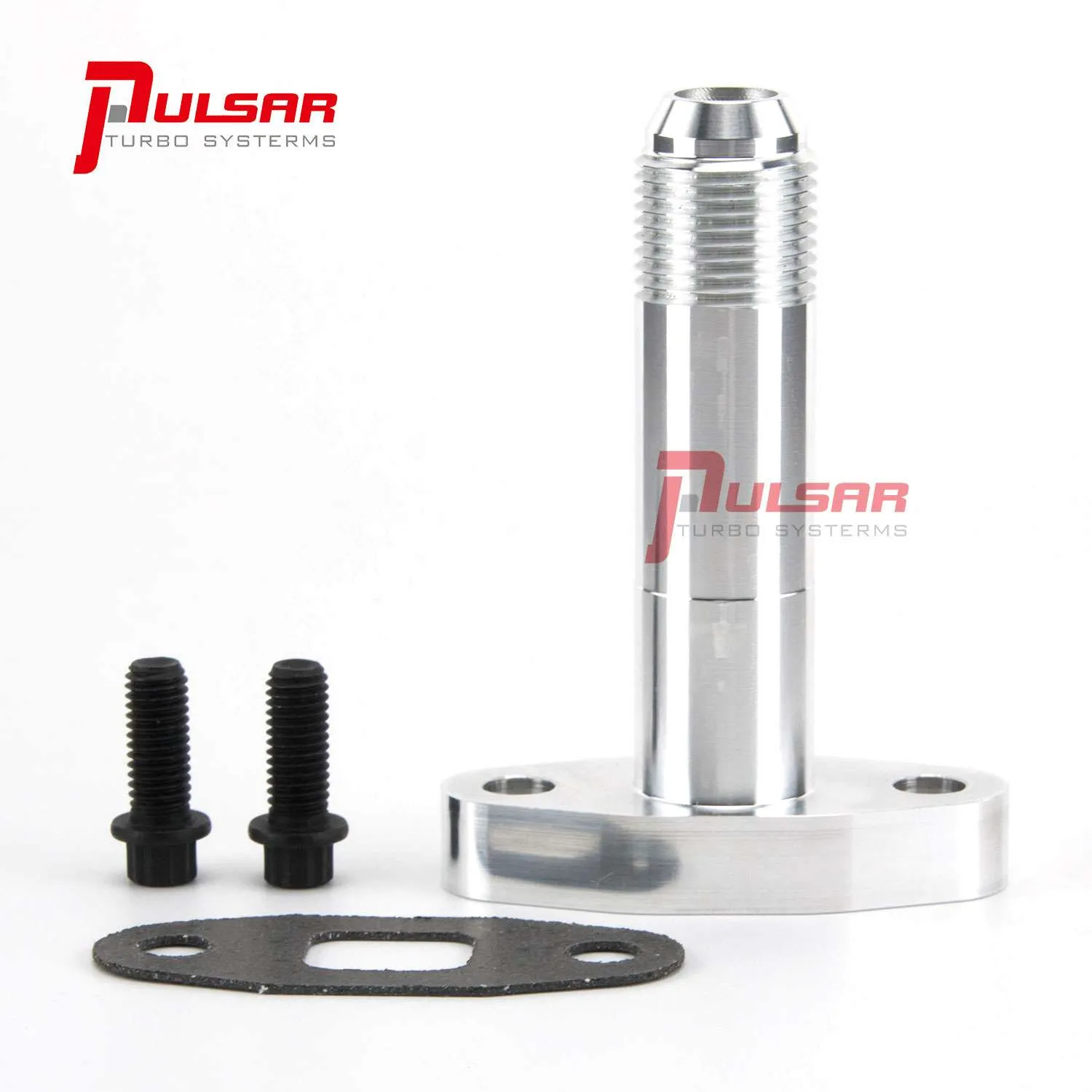 '-10 AN Extended Oil Drain Flange Install Kit for T4 Turbo image 0